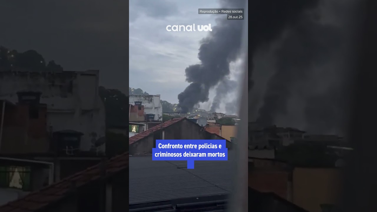 Operação contra o CV no Rio deixa mortos; criminosos lançam bombas com drone contra policiais; veja
