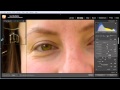 Eyes retouching in Adobe Photoshop Lightroom 4