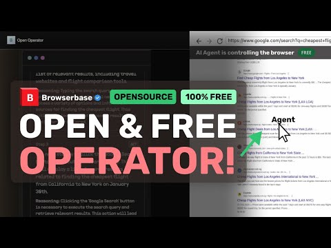 Open Operator : This FULLY FREE AI Agent Operator BEATS OPENAI's OPERATOR for FREE!
