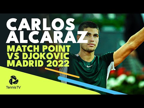 Carlos Alcaraz Defeats The World Number One Novak Djokovic In Madrid!