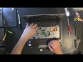 TOSHIBA U505 take apart video, disassemble, how to open disassembly