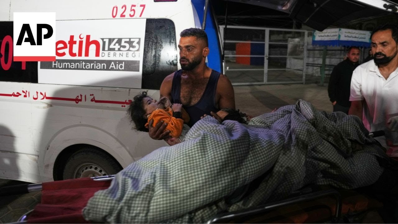 Israeli strikes in Gaza kill at least 60, including children, local officials say