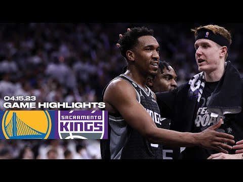Kings Rally for Historic Game 1 Win vs. Warriors | 04.15.23 video clip