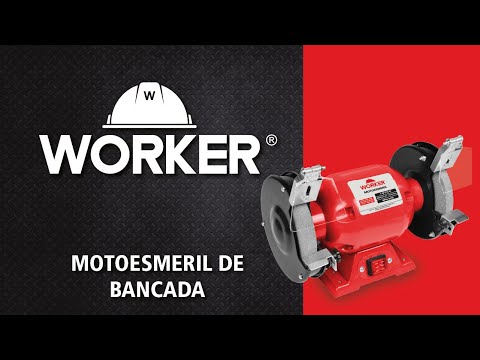 Moto Esmeril de Bancada 6” 152mm 400W 220V Worker - Vídeo explicativo