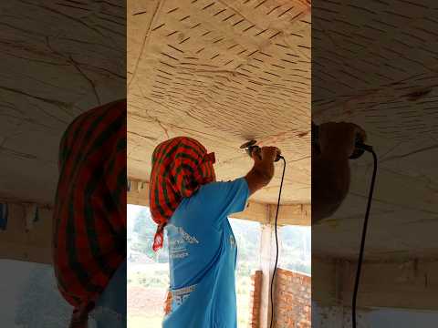 বিল্ডিং এর ছাদ প্লাস্টার করার আগে অবশ্যই এইভাবে চিপিং করে নিতে হবে, তাহলে প্লাস্টার টেকসই হবে 👍