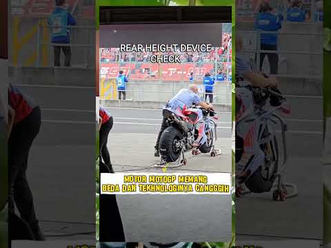 REAR DEVICE CHECK MOTOGP #motogp #vr46 #marcmarquez #gresiniracing #shorts #viral #mandalika