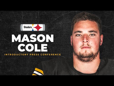 Steelers Press Conference (Mar. 17): Mason Cole | Pittsburgh Steelers video clip
