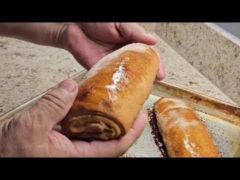 Como hacer este riquisimo pan paloteado relleno con crema pastelera 