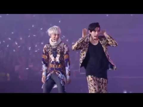 EXO dancing Super Junior, SHINee and Girls' Generation (TLP SEOUL DVD)