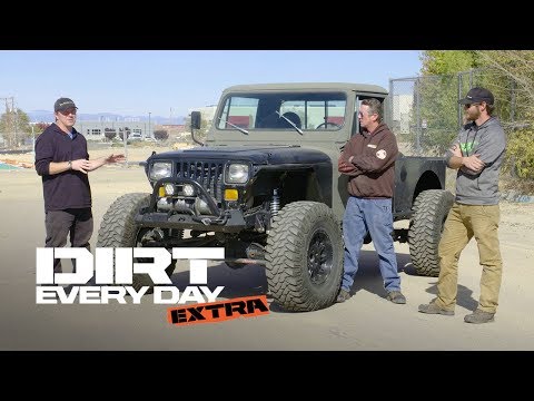 A Custom Diesel Jeep CJ10! - Dirt Every Day Extra