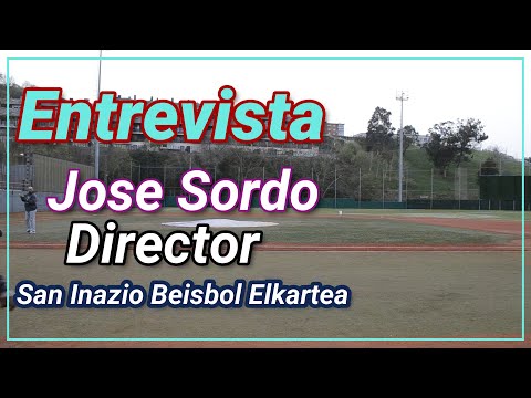 Entrevista con Jose Sordo directivo del San Inazio Beisbol Elkartea