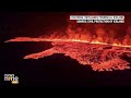 Fourth Eruption in Iceland: Volcano Spews Lava and Smoke Into the Night Sky | News9  - 01:13 min - News - Video