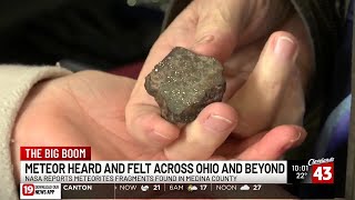 Meteor traveling at over 40,000 mph explodes over Medina County