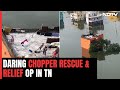 Cyclone Michaung: Food Parcels Dropped From IAF Chetak Choppers In Flood-Hit Chennai