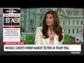 Michael Cohen’s banker testifies in Trump hush money trial  - 11:01 min - News - Video