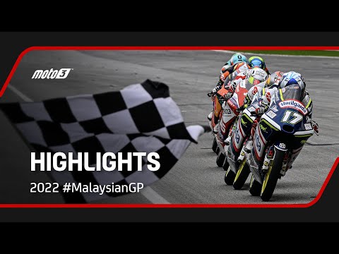 Moto3? Race Highlights | 2022 #MalaysianGP ??