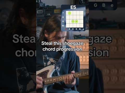 Steal this shoegaze guitar chord progression