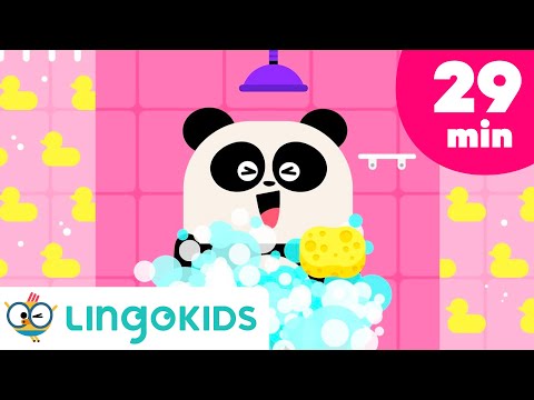 Bath Songs for Kids 🛀 🎶 | Lingokids Songs