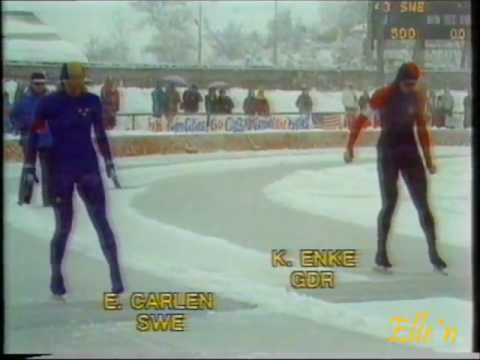Olympic Winter Games Sarajevo 1984 – 500 m Karin Enke – E. Carlén