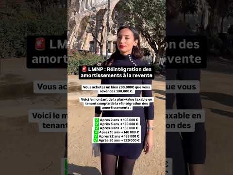📢 LMNP et plus-value : ce que devez savoir ! #shorts #immobilier #paris
