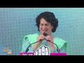 LIVE: Priyanka Gandhi ji addresses the public in Shahpura, Rajasthan  - 01:36:55 min - News - Video