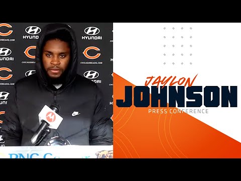 Jaylon Johnson: 'I want to be the best' | Press Conference | Chicago Bears video clip
