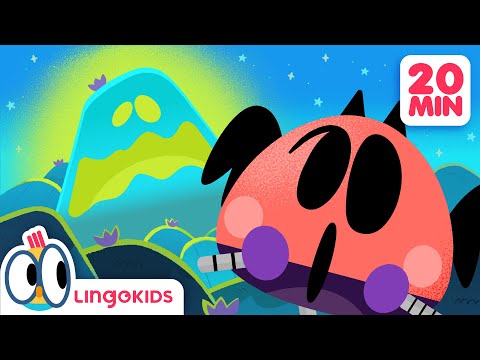 BABY BOT'S HALLOWEEN STORIES 🎃👻 | Backyard Tales Cartoons | Lingokids