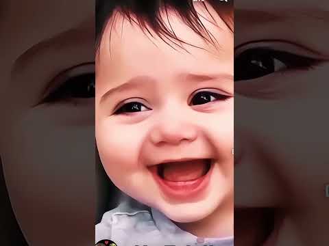 sweet baby and cat#l #love  #funny #tanding