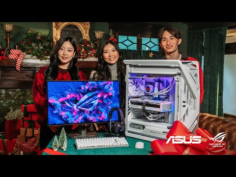 ASUS ROG | Peachietech's Workshop - Building the Ultimate Holiday Gaming PC