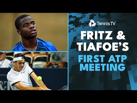 Frances Tiafoe & Taylor Fritz's First ATP Meeting 💥 | Indian Wells 2016 Highlights