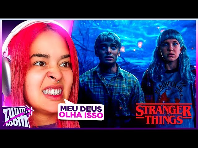 REAGI AO TRAILER DE STRANGER THINGS *deu medo?