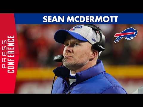 Sean McDermott Reacts to Season-Ending Loss to Kansas City Chiefs | Buffalo Bills video clip