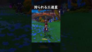 【原神】狩られる異色三連星 #げんしん #genshin #genshinimpact  #hoyocreators #genshincli