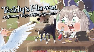 【Teddy's Haven】 This medieval shop simulator is my cozy GOTY