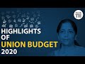 Highlights of Union Budget 2020