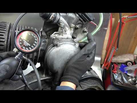 SLUK | Pressure testing a scooter engine before stripping