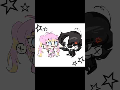 oc insert with @TaterNater1 #gacha #art #silly #drawing #digitalart