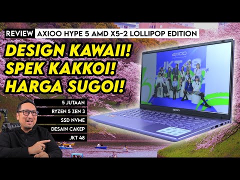 5 Jutaan, Kencang, dan Colorfull | Axioo Hype 5 AMD X5-2 Lollipop Edition