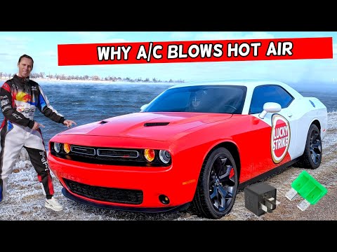 WHY AC AIR CONDITIONER BLOWS HOT WARM AIR DODGE CHALLENGER 2014 2015 2016 2017 2018 2019 2020 2021