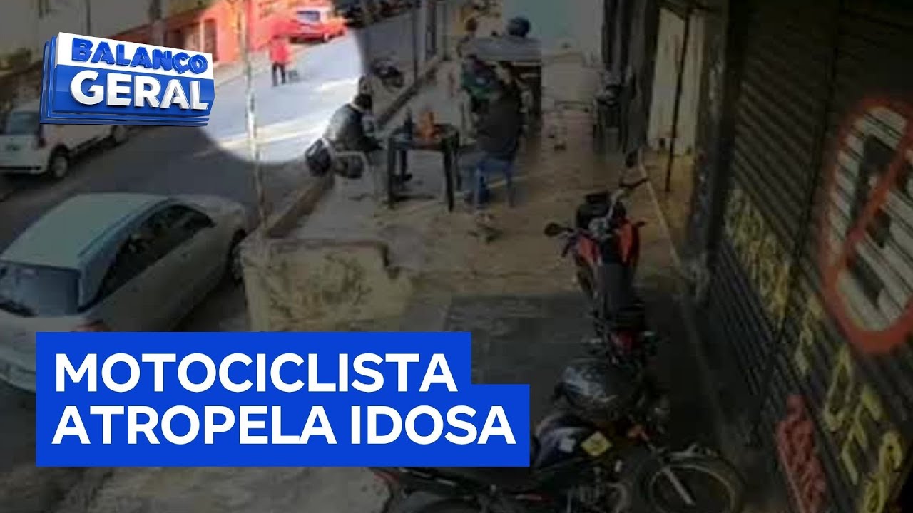 Motociclista atropela e mata idosa de 88 anos na zona leste de São Paulo