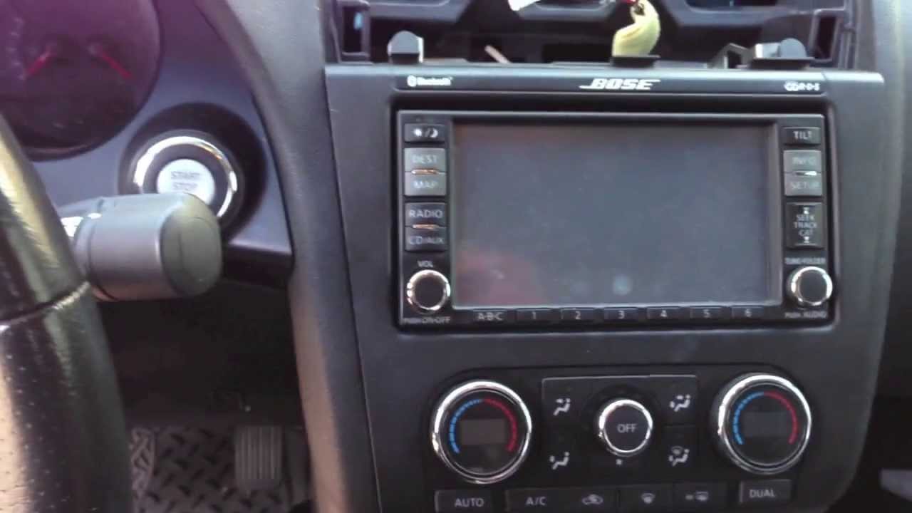 2012 Nissan altima aftermarket stereo #2