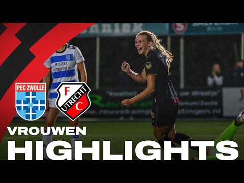 PEC Zwolle Vrouwen - FC Utrecht Vrouwen | HIGHLIGHTS