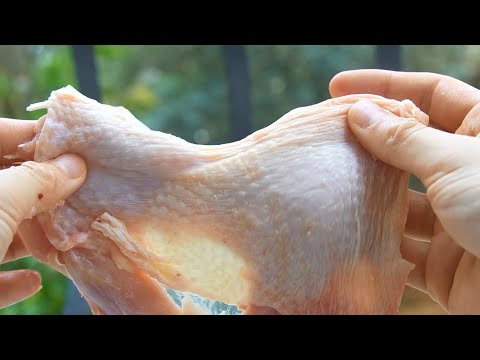 Как разделать курицу - Разделка филе окорочки
