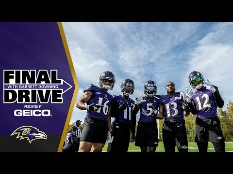 Ravens Feel Good About Their Wide Receiver Unit | Ravens Final Drive video clip