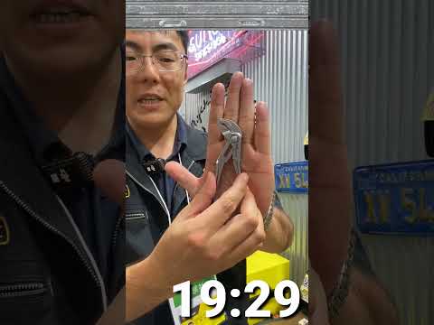 【ツノダ】手のひらサイズのウォーターポンププライヤー【第61回JAPAN DIY HOMECENTER SHOW 2025】