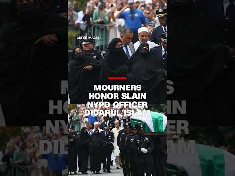 Mourners honor slain NYPD officer Didarul Islam