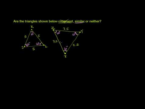 Congruent and Similar Triangles - KA ( Video ) | Geometry | CK-12 ...