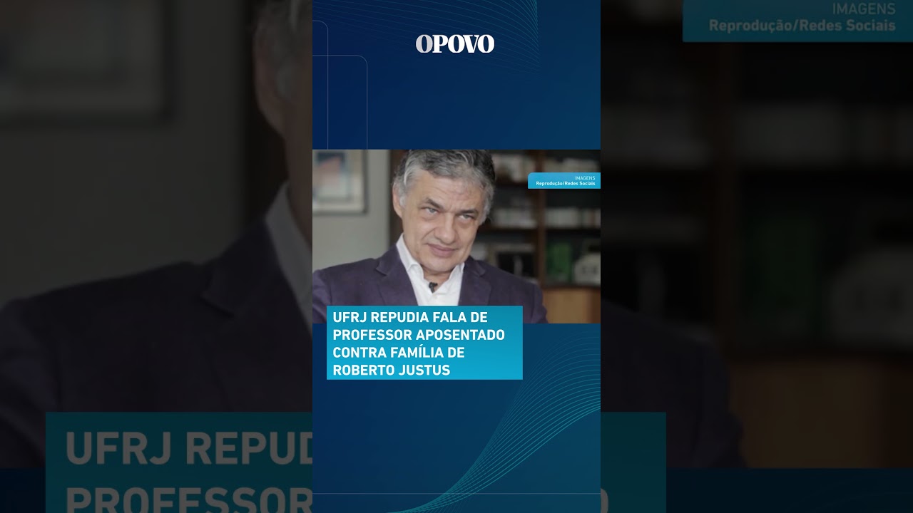 UFRJ divulga nota de repúdio contra fala de professor à família de Roberto Justus