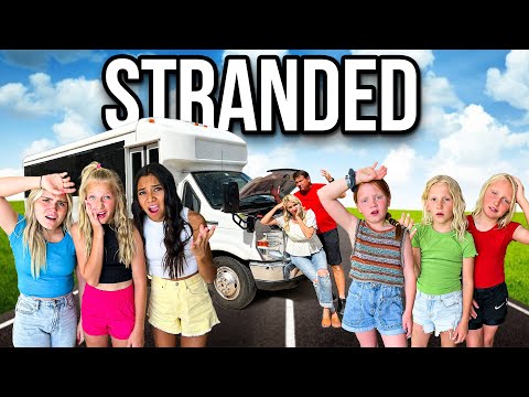STRANDED in the DESERT with 12 KiDS! ðŸŒµ ROAD TRiP *GONE WRONG*
