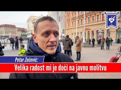 P. Zečević: Velika radost mi je doći na javnu molitvu